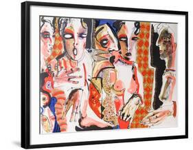 La Comision from the Los Conjuros Suite-Juan Sebastian Barbera-Framed Collectable Print
