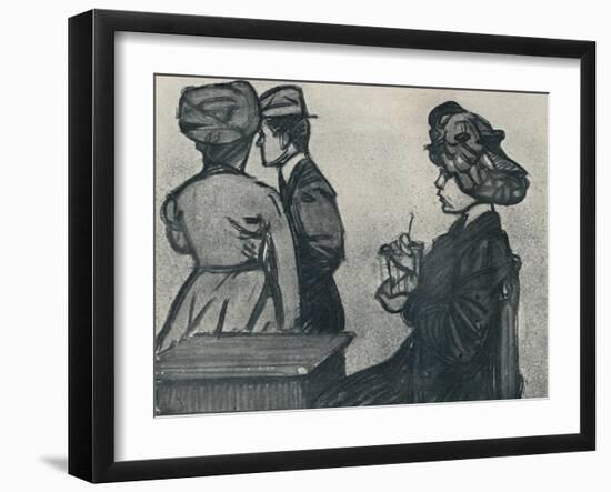 'La Complaisante Amie', c1920, (1923)-Maxime Dethomas-Framed Giclee Print