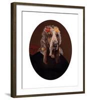 La Comtesse aux fleurs-Thierry Poncelet-Framed Premium Giclee Print