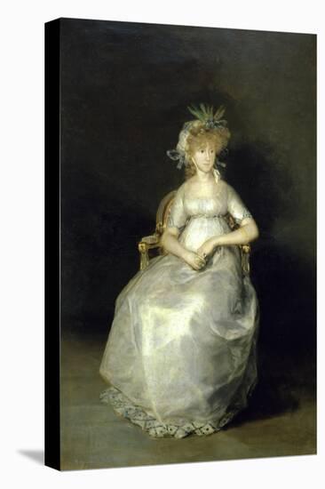 La Comtesse de Chichon-Francisco de Goya-Stretched Canvas