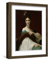 La Comtesse De Keller, 1873-Alexandre Cabanel-Framed Giclee Print