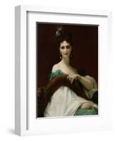 La Comtesse De Keller, 1873-Alexandre Cabanel-Framed Giclee Print