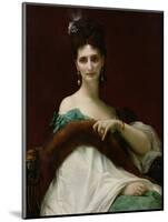 La Comtesse De Keller, 1873-Alexandre Cabanel-Mounted Giclee Print