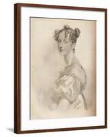 'La Comtesse De Lieven', 1823-William Bromley-Framed Giclee Print