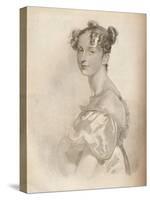 'La Comtesse De Lieven', 1823-William Bromley-Stretched Canvas