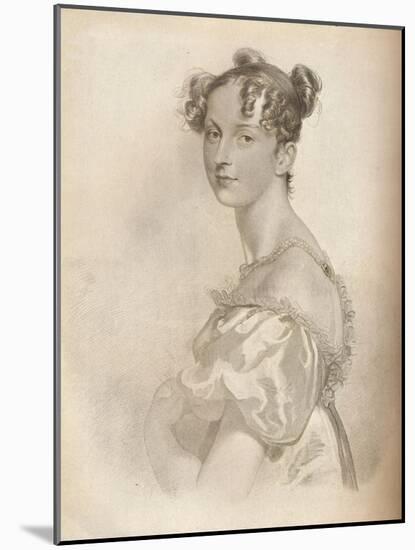 'La Comtesse De Lieven', 1823-William Bromley-Mounted Giclee Print