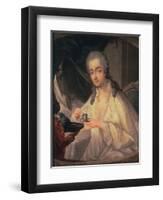 La Comtesse du Barry-Jean-Baptiste Greuze-Framed Giclee Print