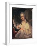 La Comtesse du Barry-Jean-Baptiste Greuze-Framed Giclee Print