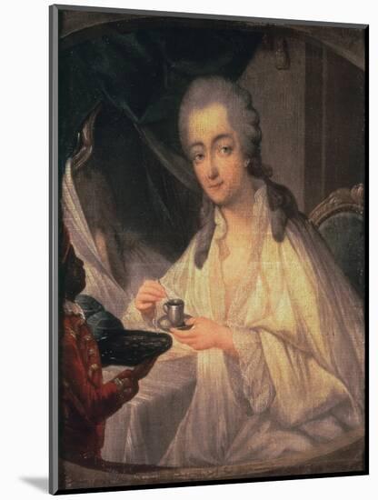 La Comtesse du Barry-Jean-Baptiste Greuze-Mounted Giclee Print