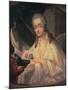 La Comtesse du Barry-Jean-Baptiste Greuze-Mounted Giclee Print