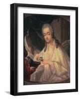 La Comtesse du Barry-Jean-Baptiste Greuze-Framed Giclee Print