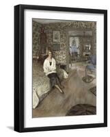 La Comtesse Marie-Blanche De Polignac, 1928-1932-Édouard Vuillard-Framed Giclee Print