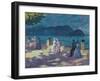 La Concha at Night-Time-Darío de Regoyos y Valdés-Framed Giclee Print