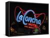 La Concha Motel Sign, Las Vegas, Nevada, USA-Nancy & Steve Ross-Framed Stretched Canvas