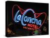La Concha Motel Sign, Las Vegas, Nevada, USA-Nancy & Steve Ross-Stretched Canvas
