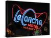 La Concha Motel Sign, Las Vegas, Nevada, USA-Nancy & Steve Ross-Stretched Canvas