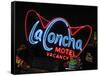 La Concha Motel Sign, Las Vegas, Nevada, USA-Nancy & Steve Ross-Framed Stretched Canvas