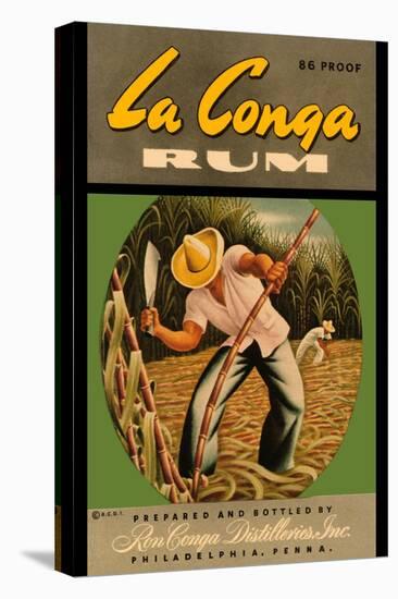 La Conga Rum-R.C.D.I-Stretched Canvas