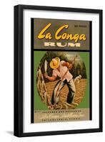 La Conga Rum-R.C.D.I-Framed Art Print