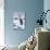 La Conner, Washington - Blue Heron-Lantern Press-Stretched Canvas displayed on a wall