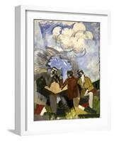 La Conquête de l'air-Roger de La Fresnaye-Framed Giclee Print