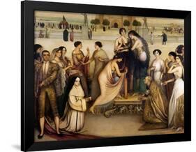 La Consagracion De La Copla, 1912-Julio Romero de Torres-Framed Giclee Print