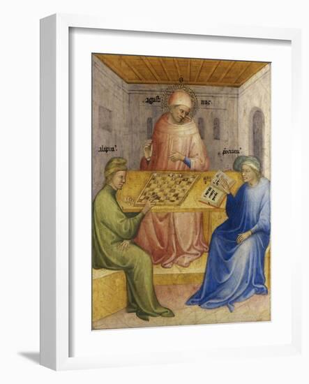 La conversion de Saint Augustin-di Pietro Nicolo-Framed Giclee Print