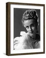 La Coqueluche by Paris THE RAGE OF PARIS by HenryKoster with Danielle Darrieux, 1938 (b/w photo)-null-Framed Photo