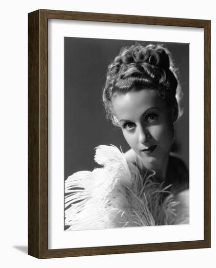 La Coqueluche by Paris THE RAGE OF PARIS by HenryKoster with Danielle Darrieux, 1938 (b/w photo)-null-Framed Photo