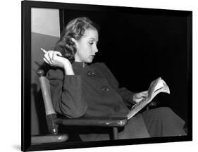 La Coqueluche by Paris THE RAGE OF PARIS by HenryKoster with Danielle Darrieux, 1938 (b/w photo)-null-Framed Photo