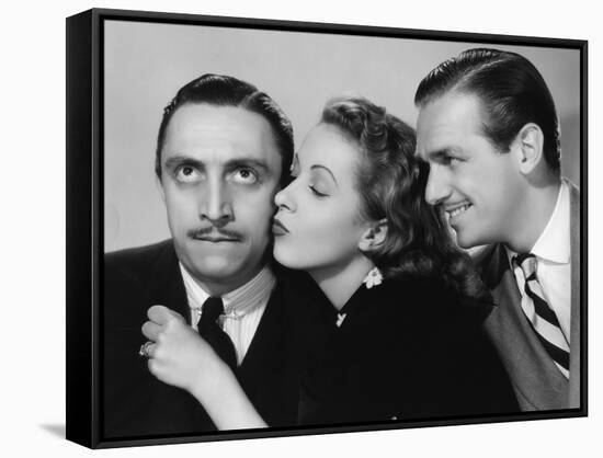 La Coqueluche by Paris THE RAGE OF PARIS by HenryKoster with Mischa Auer, Danielle Darrieux and Dou-null-Framed Stretched Canvas