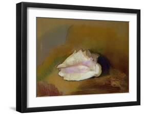 La coquille-the shell, 1912 R. F. 40494.-Odilon Redon-Framed Giclee Print