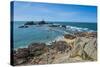 La Corbiere Lighthouse, Jersey, Channel Islands, United Kingdom-Michael Runkel-Stretched Canvas
