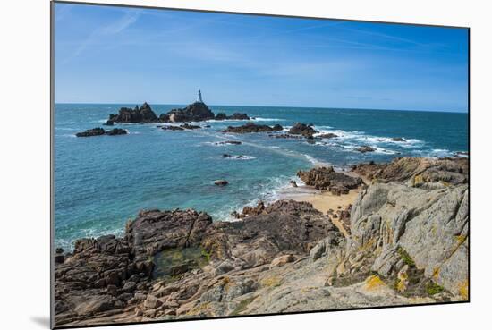 La Corbiere Lighthouse, Jersey, Channel Islands, United Kingdom-Michael Runkel-Mounted Photographic Print