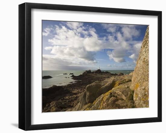 La Corbiere, St. Brelade, Jersey, Channel Islands, United Kingdom, Europe-Jean Brooks-Framed Photographic Print