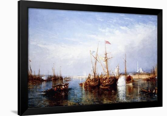 La Corne D'Or, Constantinople-Felix Ziem-Framed Giclee Print