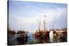 La Corne D'Or, Constantinople-Felix Ziem-Stretched Canvas