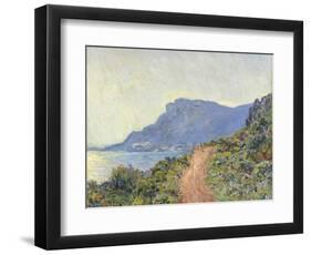 La Corniche in Monaco-Claude Monet-Framed Art Print