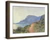 La Corniche in Monaco-Claude Monet-Framed Art Print