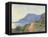 La Corniche in Monaco-Claude Monet-Framed Stretched Canvas