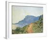 La Corniche Near Monaco, 1884-Claude Monet-Framed Premium Giclee Print