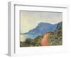 La Corniche near Monaco, 1884-Claude Monet-Framed Art Print