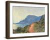 La Corniche near Monaco, 1884-Claude Monet-Framed Art Print