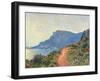 La Corniche near Monaco, 1884-Claude Monet-Framed Art Print