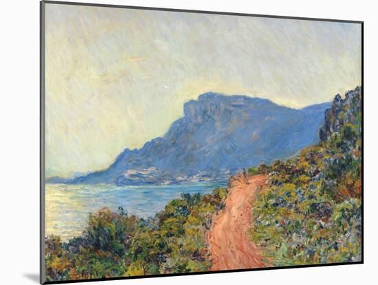 La Corniche near Monaco, 1884-Claude Monet-Mounted Art Print