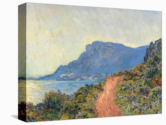 La Corniche near Monaco, 1884-Claude Monet-Stretched Canvas