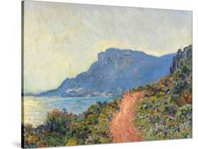 La Corniche near Monaco, 1884-Claude Monet-Stretched Canvas