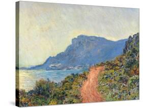 La Corniche near Monaco, 1884-Claude Monet-Stretched Canvas