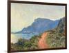 La Corniche near Monaco, 1884-Claude Monet-Framed Art Print