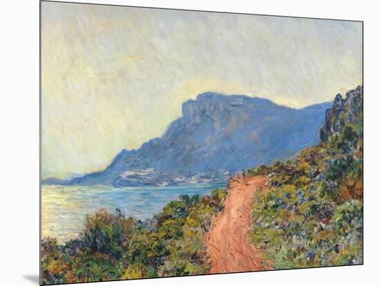 La Corniche near Monaco, 1884-Claude Monet-Mounted Art Print